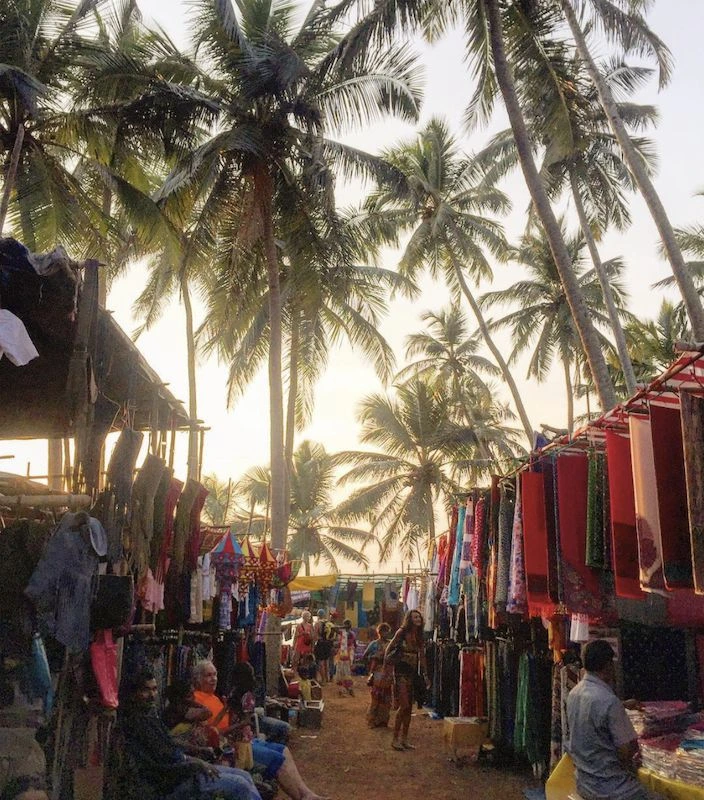 Anjuna Beach Flea Market- Goa