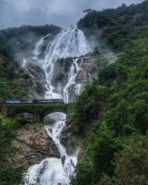 Dudhsagar Waterfalls- goa