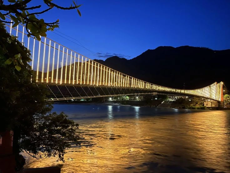 Ram Jhula in Rishikesh