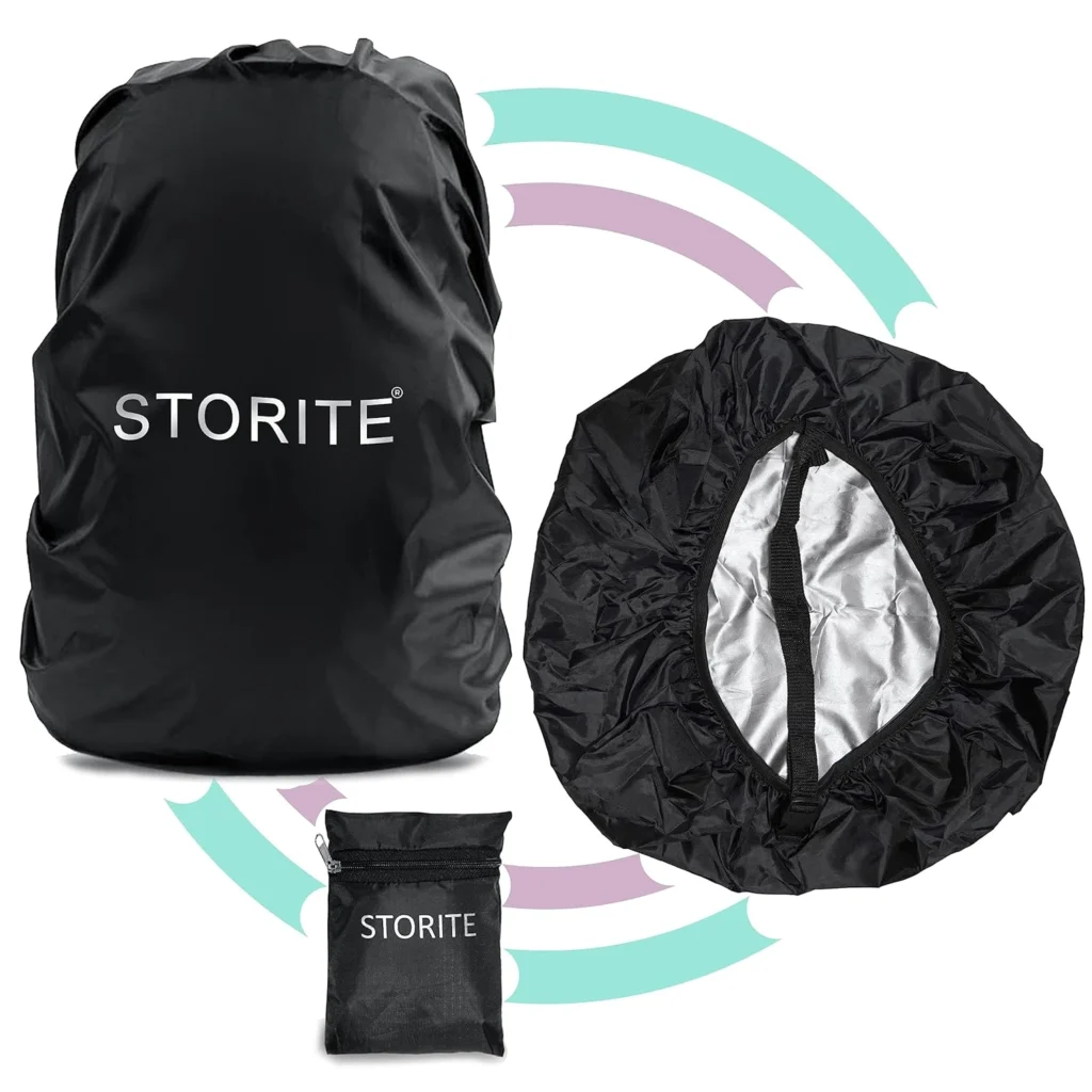 Backpacks equipped with Rain Cover