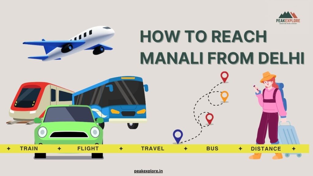 How to Reach Manali from Delhi