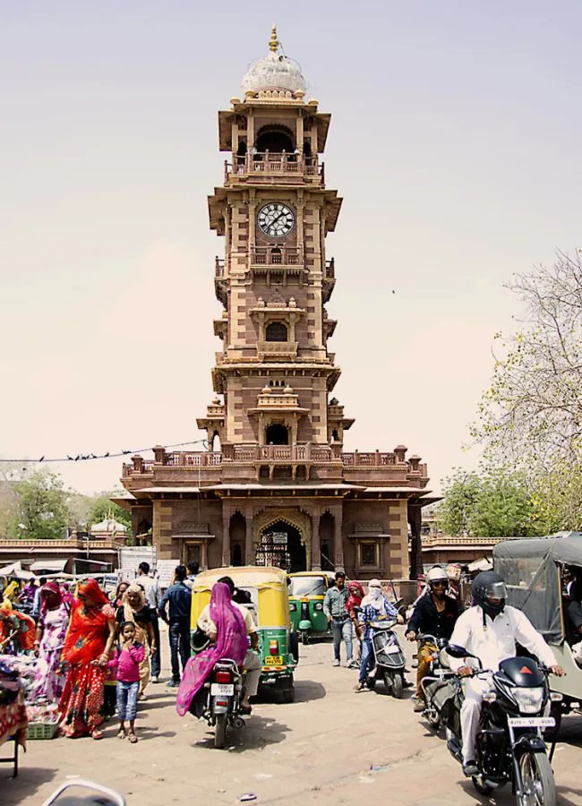 Clock Tower and Sardar Market